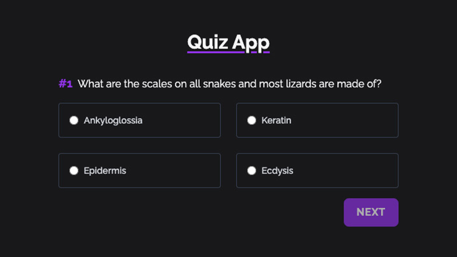 Quiz App