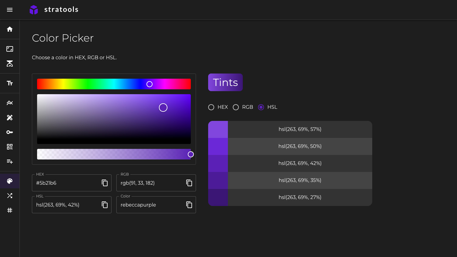 Web tools