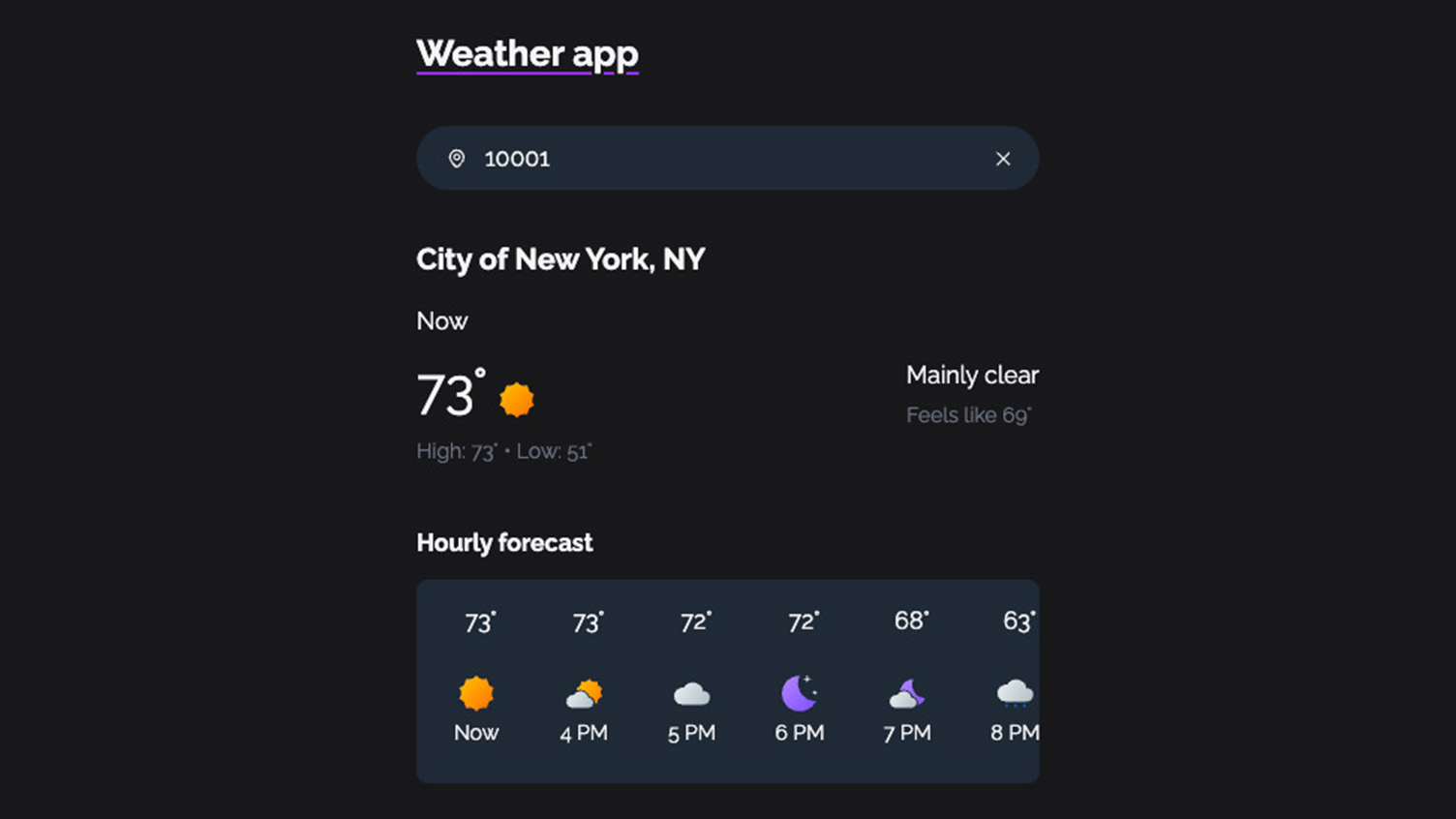 Weather App